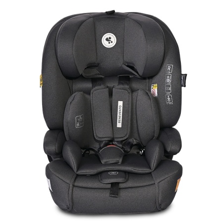 Lorelli Autosedište BENEVENTO ISOFIX I-Size 76-150cm Black Jasper