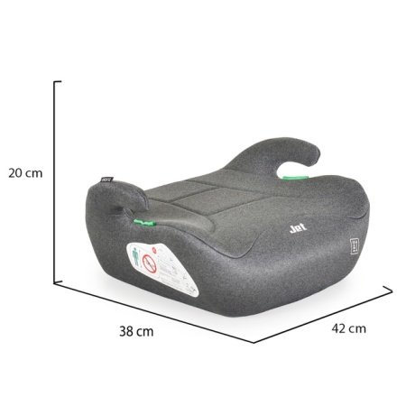 MONI Auto sedište Buster JET Dark Grey 125-150cm 