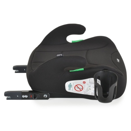 MONI Autosedište Booster I-JET Isofix 125-150cm Black