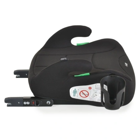 MONI Autosedište Booster I-JET Isofix 125-150cm Black