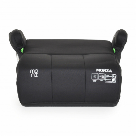MONI Autosedište Booster MONZA SA ISOFIXOM 125-150 cm Black