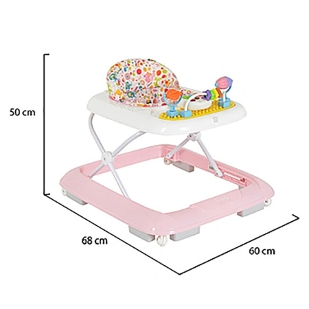 Moni Bravy Pink dubak za bebe - dimenzije
