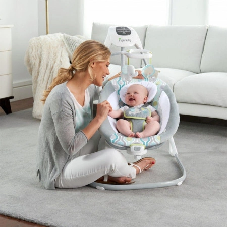 KIDS II Ingenuity Ljuljaska SimpleComfort Cradling Swing - Everston 11149