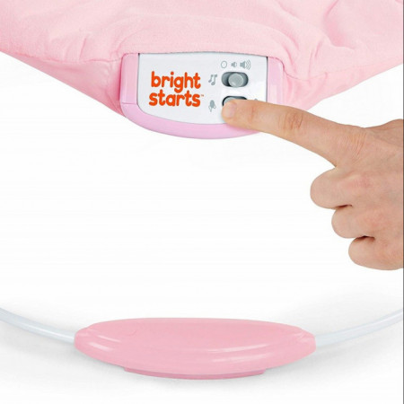 Kids II Bright Starts Lezaljka Minnie Mouse Rosy Skies