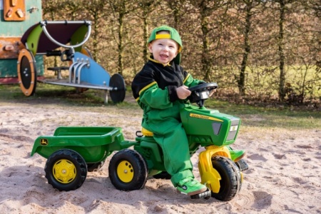 Rolly Trac John Deere tricikl traktor sa prikolicom 052769
