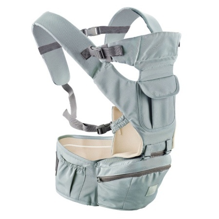 Nosiljka za bebe BBO GoBaby za svakodnevne šetnje - dezen Silver Grey