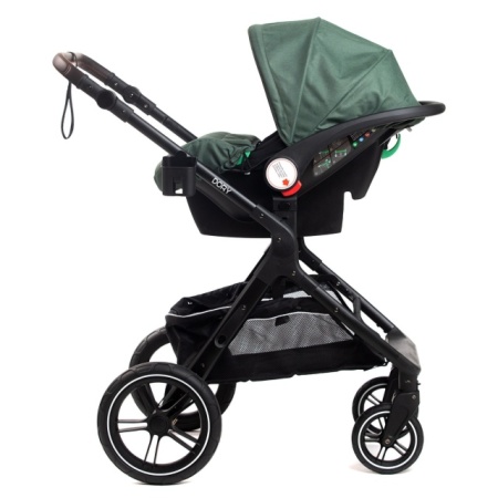 BBO Kolica DORY SET 2u1 Green auto sedište na ramu