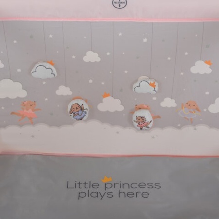 Cangaroo Joyzi Pink atraktivan dezen ogradice za bebe