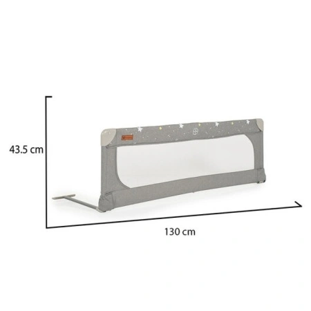 Zaštitna stranica za krevet 130cm Grey - dimenzije