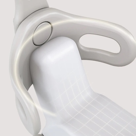 Bezbedna dečija klackalica sa ergonomskim sedištem i naslonom