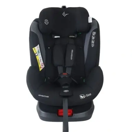 Jungle Adventure i-Size auto sedište 40-150 cm prati rast deteta, crno