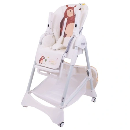 Višepoložajna stolica za hranjenje Jungle Teddy White Bear