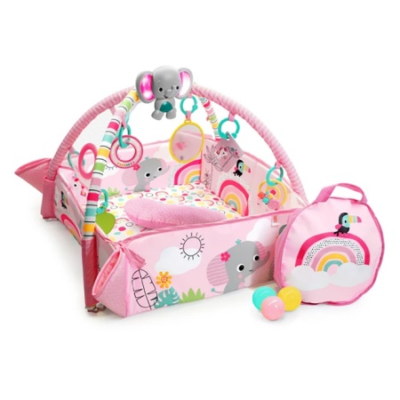 Kids 2 Baby Bright Starts Podloga za igru 5 u 1 Rainbow Tropics