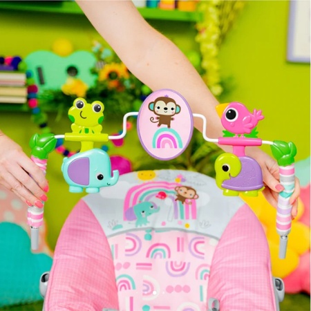 Kids II Lezaljka Bright Starts Pink Paradise 16732
