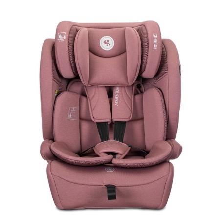 Lorelli Adventure auto sedište za decu sa podesivim naslonom za glavu - Pink