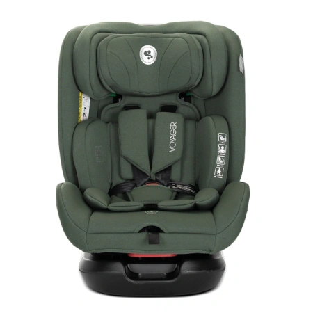 Lorelli Voyager Green i-Size auto sedište sa mekanim uloškom za bebe i sigurnosnim pojasevima