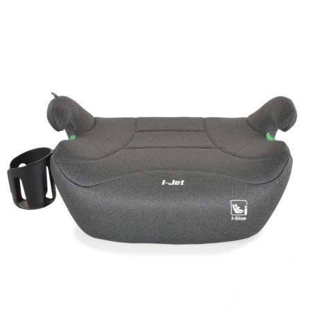 MONI Autosedište Booster I-JET Isofix 125-150cm Grey