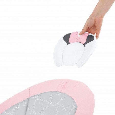 Kids II Bright Starts Lezaljka Minnie Mouse Rosy Skies