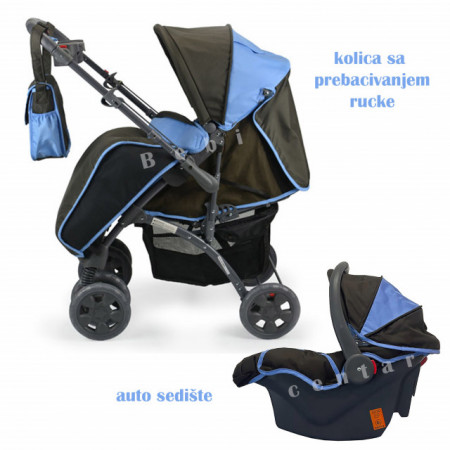 Pegolini kolica Space plus Brown