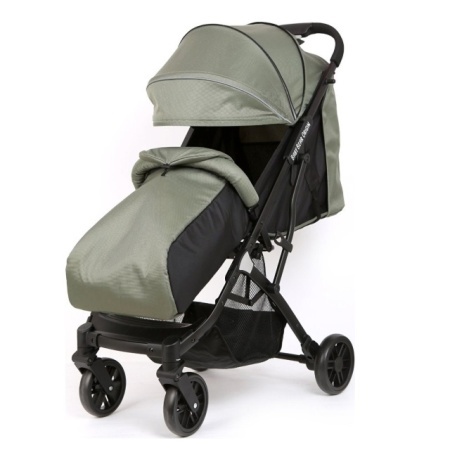 BBO Boogy D600 Green lagana aluminijumska kolica za bebe sa velikom tendom i zimskom navlakom