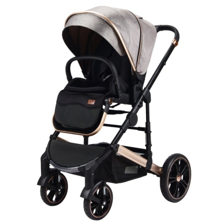BBO Kolica za bebe U8 MegaMove set Mocha