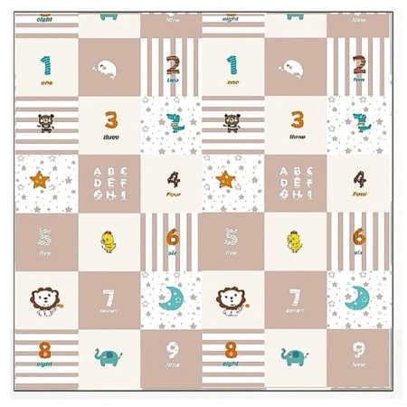 BBO podloga za bebe 180x200 cm – šareni Star Sky dezen