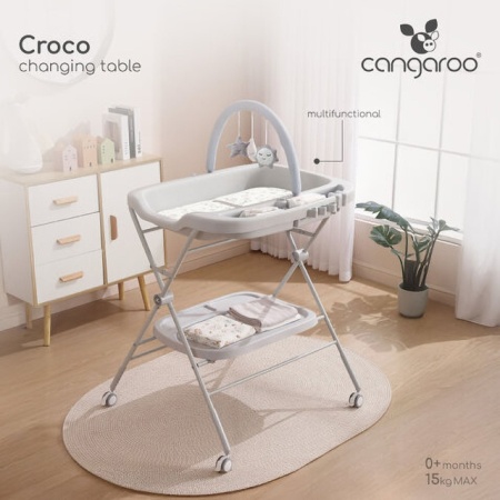 Cangaroo Croco sto za presvlačenje sa igračkama