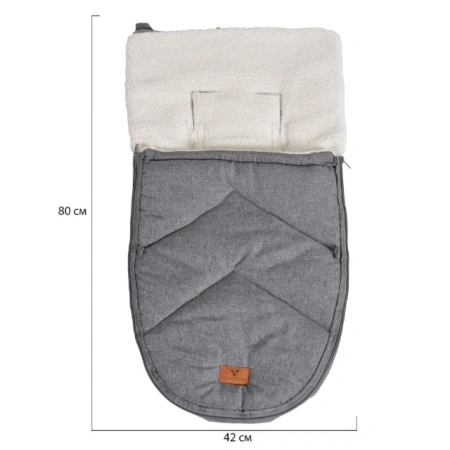 Cangaroo Luxe Grey dimenzije termo vreće za bebe