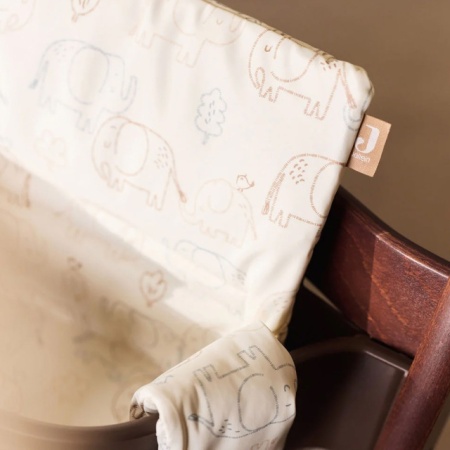 Jollein Highchair Cushion Elephant Tales