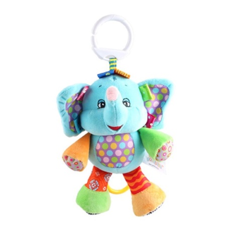 JollyBaby Muzička igračka na potez Slonići