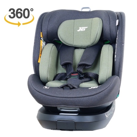Jungle Auto sedište JET Isofix 40-150cm Green sa rotacijom sedišta 
