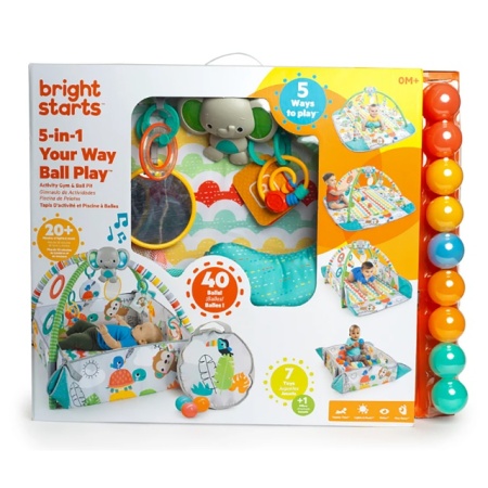 Kids 2 Baby Bright Starts Podloga za igru 5 u 1 Totally Tropical 12624