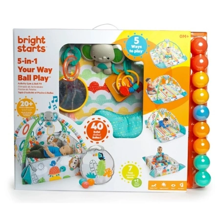 Kids 2 Baby Bright Starts Podloga za igru 5 u 1 Totally Tropical 12624