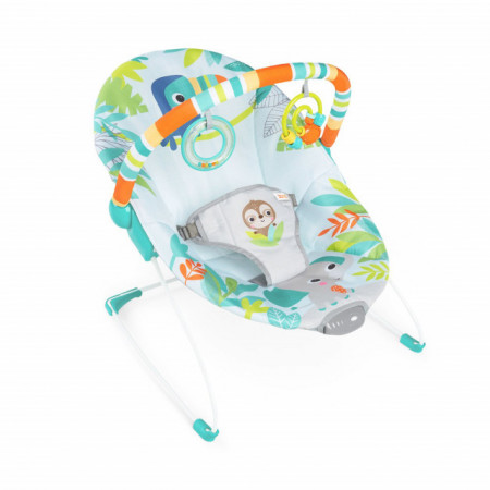 Kids II Bright Starts Lezaljka sa vibracijom Rain Forest Vibes 12227