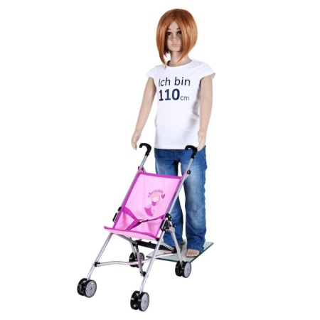 Knorr Toys SIM kolica za lutke prikaz veličine za dete