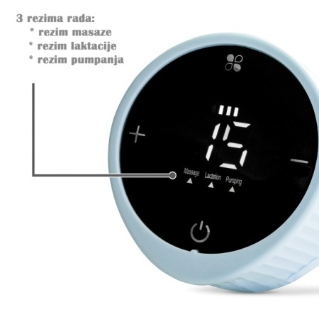 Lorelli LILA Električna pumpa Blue - 3 operativna moda