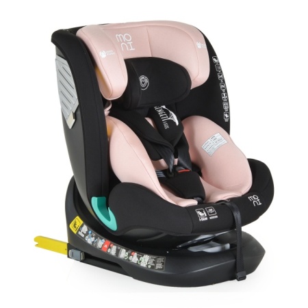 MONI Auto sedište Serengeti I-Size 40-150cm Isofix Gentle Pink