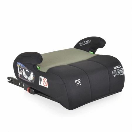MONI Autosedište Booster MONZA SA ISOFIXOM 125-150 cm Green
