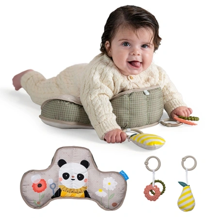 Ergonomski jastuk za igru na stomaku i podizanje glave bebe sa igračkama koje se mogu odvojiti