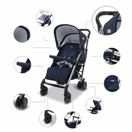 Asalvo Kolica Moma Plus Navy 16492