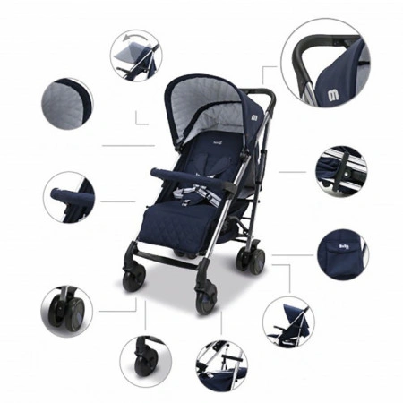Asalvo Kolica Moma Plus Navy 16492