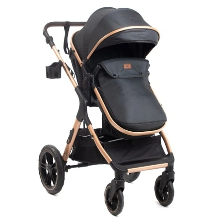 BBO Kolica DORY SET 2u1 Black prednja strana