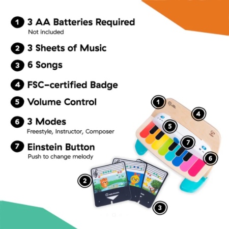 HAPE igračka Magic Touch Piano