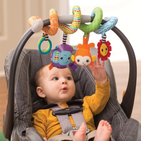 Infantino Igračka spirala Jungle Fun