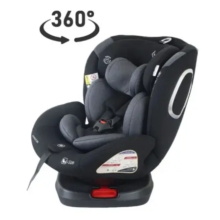 Rotirajuće auto sedište Jungle Adventure 40-150 cm - bež