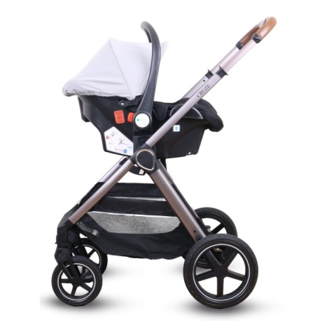 CRUZE Grey auto sedište za bebe na ramu kolica
