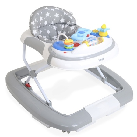 Dubak za bebe Jungle Klik Klak Grey Stars 2u1