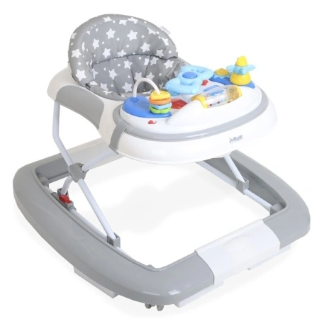 Dubak za bebe Jungle Klik Klak Grey Stars 2u1