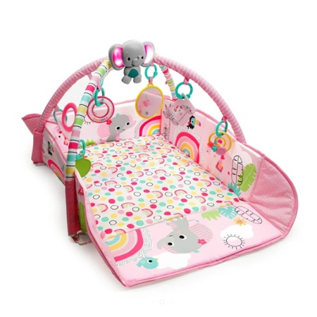 Kids 2 Baby Bright Starts Podloga za igru 5 u 1 Rainbow Tropics