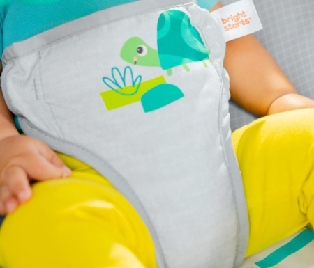 Vibrirajuća ležaljka za bebe sa sigurnosnim pojasom